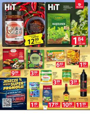 Selgros - gazetka promocyjna Oferta spożywcza od czwartku 21.05 do poniedziałku 01.06 - strona 14