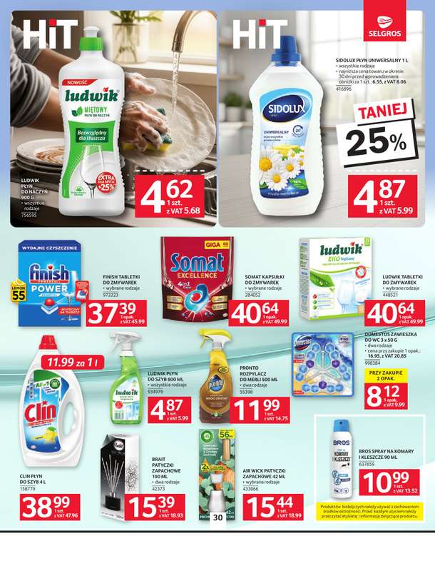 Selgros - gazetka promocyjna Oferta spożywcza od czwartku 21.05 do poniedziałku 01.06 - strona 30