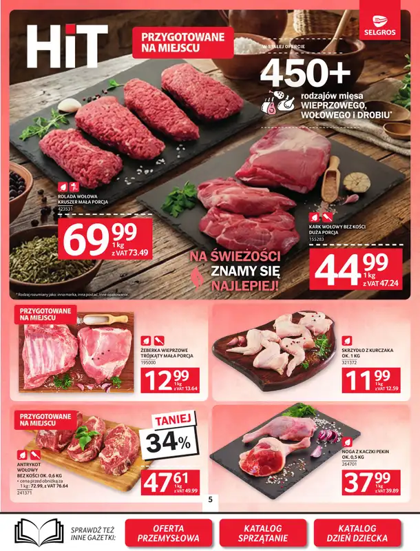 Selgros - gazetka promocyjna Oferta spożywcza od czwartku 21.05 do poniedziałku 01.06 - strona 5