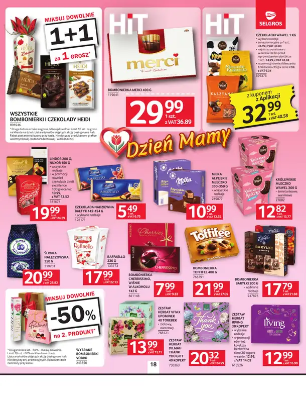 Selgros - gazetka promocyjna Oferta spożywcza od czwartku 21.05 do poniedziałku 01.06 - strona 18