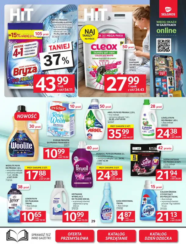 Selgros - gazetka promocyjna Oferta spożywcza od czwartku 21.05 do poniedziałku 01.06 - strona 29