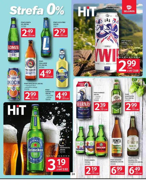 Selgros - gazetka promocyjna Oferta spożywcza od czwartku 21.05 do poniedziałku 01.06 - strona 24