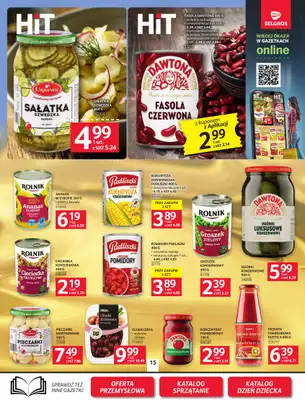 Selgros - gazetka promocyjna Oferta spożywcza od czwartku 21.05 do poniedziałku 01.06 - strona 15
