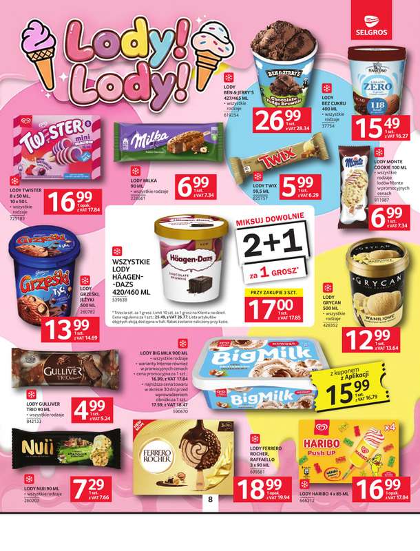 Selgros - gazetka promocyjna Oferta spożywcza od czwartku 21.05 do poniedziałku 01.06 - strona 8