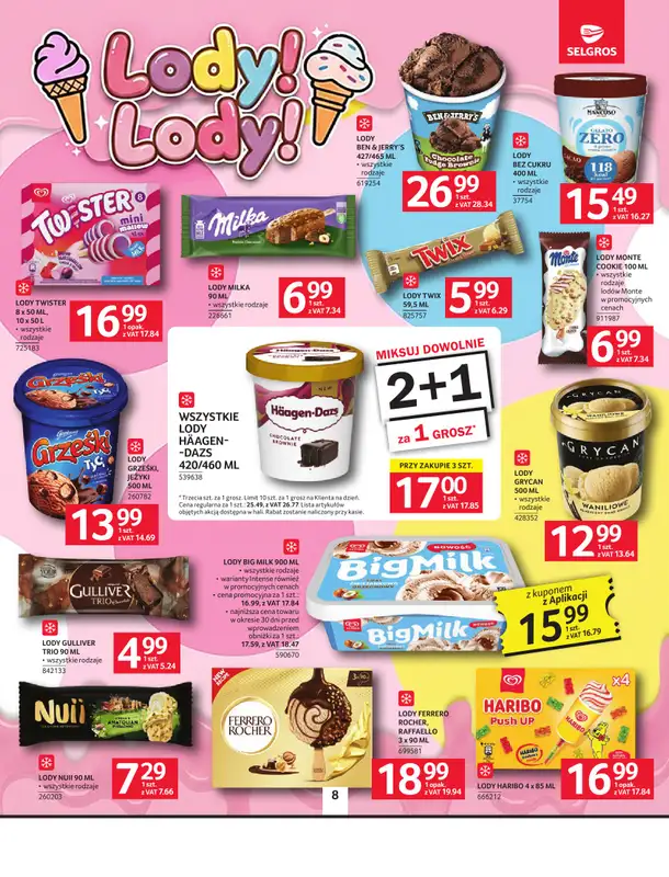 Selgros - gazetka promocyjna Oferta spożywcza od czwartku 21.05 do poniedziałku 01.06 - strona 8