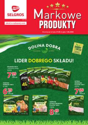 Selgros - gazetka promocyjna Katalog Markowe Produkty od czwartku 21.05 do poniedziałku 01.06