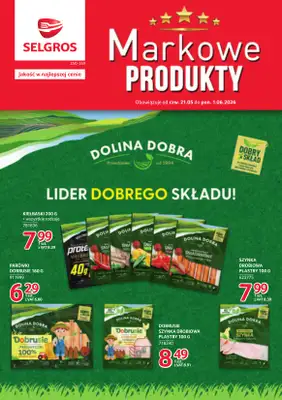 Selgros - gazetka promocyjna Katalog Markowe Produkty od czwartku 21.05 do poniedziałku 01.06