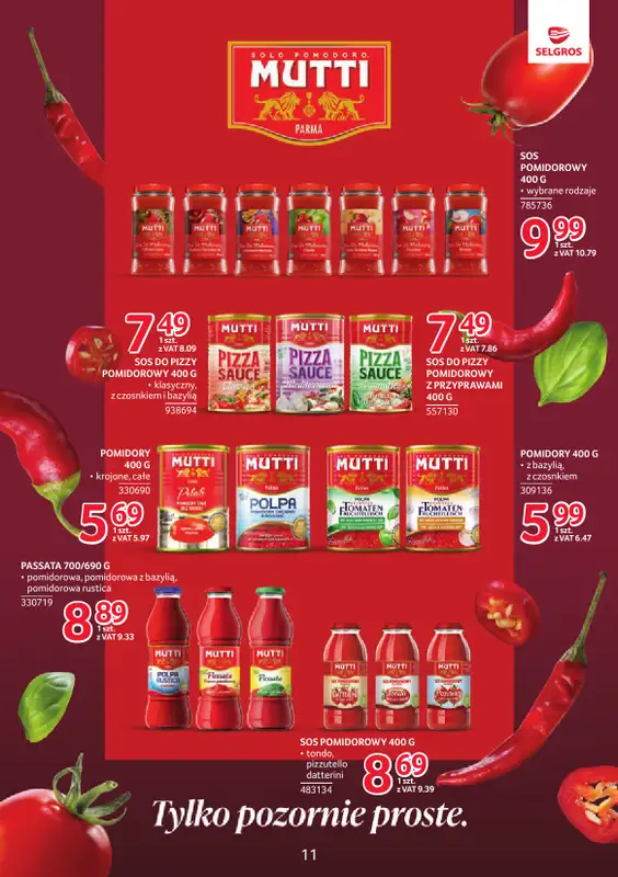 Selgros - gazetka promocyjna Katalog Markowe Produkty od czwartku 21.05 do poniedziałku 01.06 - strona 11