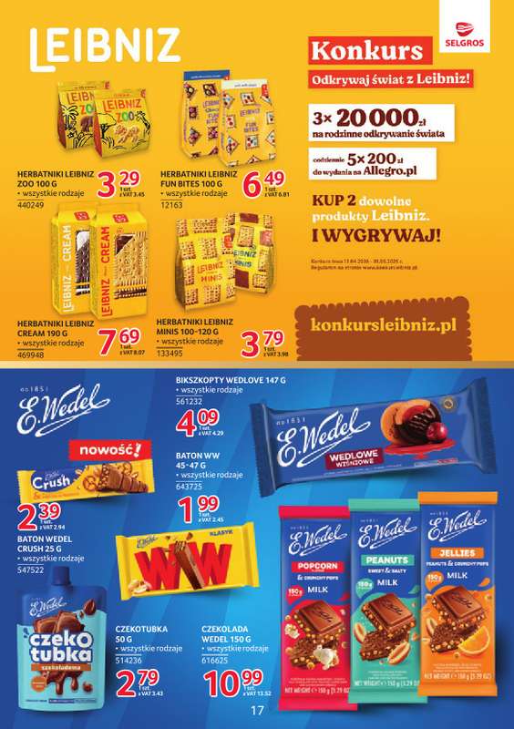 Selgros - gazetka promocyjna Katalog Markowe Produkty od czwartku 21.05 do poniedziałku 01.06 - strona 17