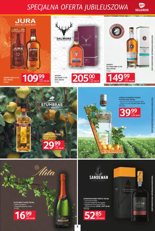 Selgros - gazetka promocyjna Specjalna Oferta Jubileuszowa od czwartku 21.05 do poniedziałku 01.06 - strona 5
