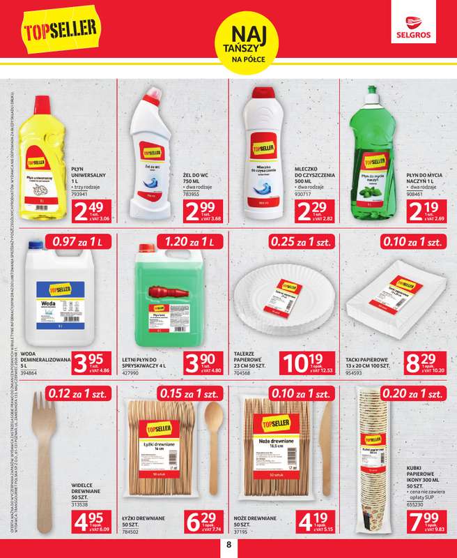 Selgros - gazetka promocyjna Katalog Topseller od czwartku 21.05 do poniedziałku 01.06 - strona 8