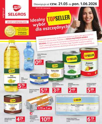Selgros - gazetka promocyjna Katalog Topseller od czwartku 21.05 do poniedziałku 01.06
