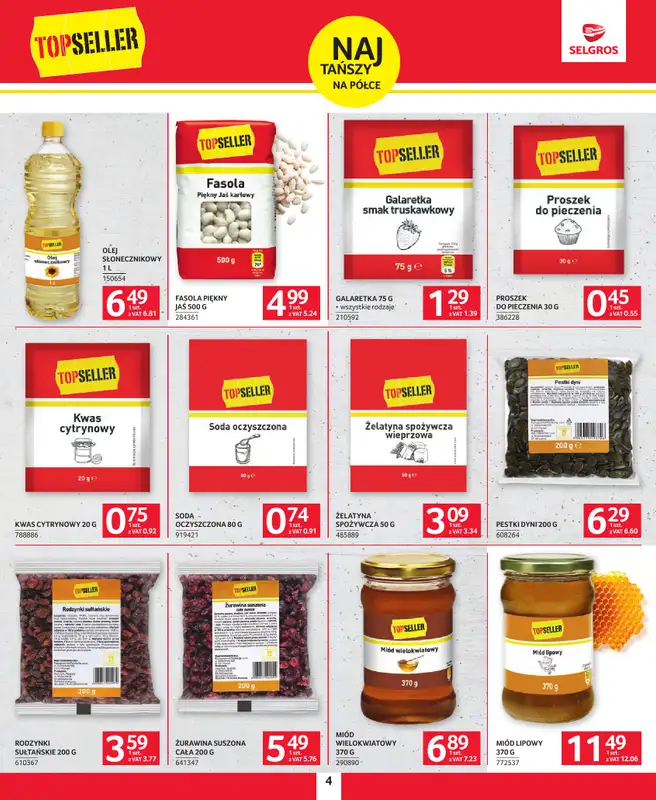 Selgros - gazetka promocyjna Katalog Topseller od czwartku 21.05 do poniedziałku 01.06 - strona 4