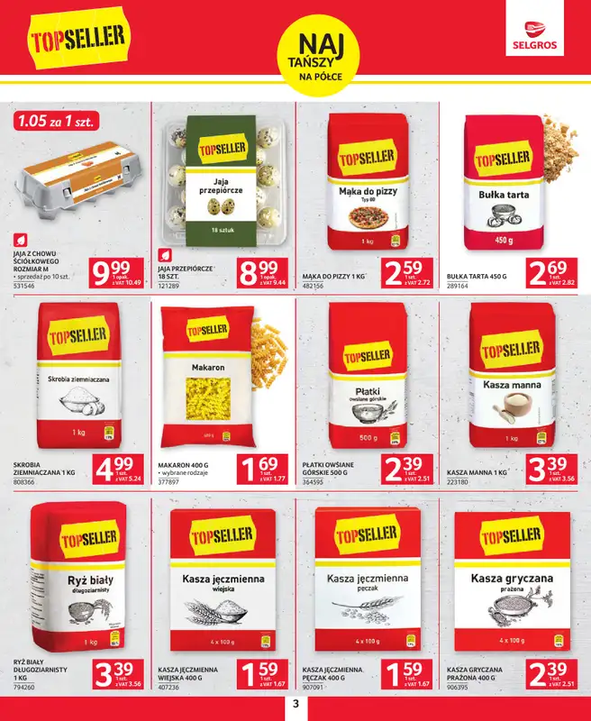 Selgros - gazetka promocyjna Katalog Topseller od czwartku 21.05 do poniedziałku 01.06 - strona 3