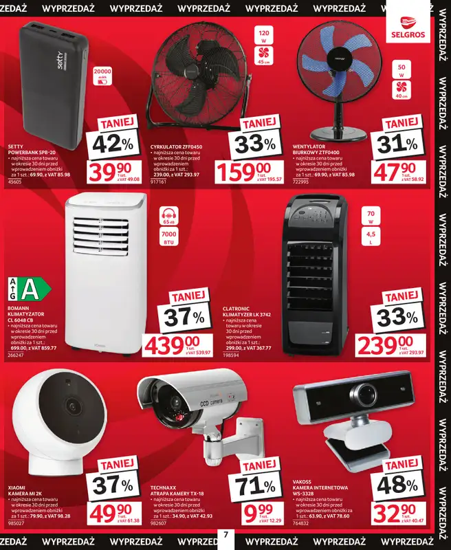 Selgros - gazetka promocyjna Katalog Wyprzedaż od czwartku 21.05 do poniedziałku 01.06 - strona 7