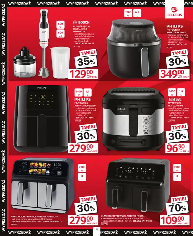 Selgros - gazetka promocyjna Katalog Wyprzedaż od czwartku 21.05 do poniedziałku 01.06 - strona 4
