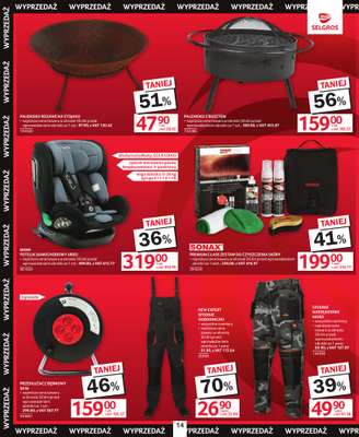 Selgros - gazetka promocyjna Katalog Wyprzedaż od czwartku 21.05 do poniedziałku 01.06 - strona 14