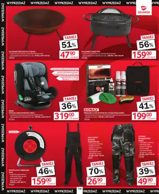 Selgros - gazetka promocyjna Katalog Wyprzedaż od czwartku 21.05 do poniedziałku 01.06 - strona 14