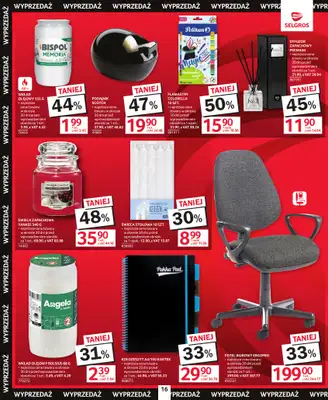 Selgros - gazetka promocyjna Katalog Wyprzedaż od czwartku 21.05 do poniedziałku 01.06 - strona 16