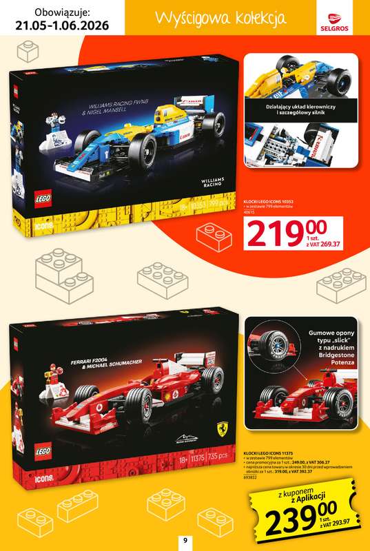 Selgros - gazetka promocyjna Katalog Dzień Dziecka od czwartku 21.05 do poniedziałku 01.06 - strona 9