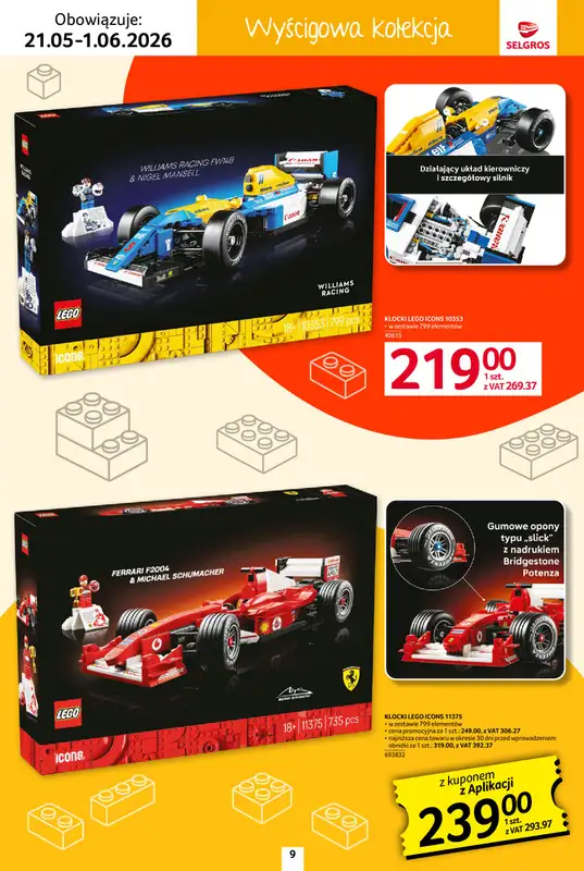 Selgros - gazetka promocyjna Katalog Dzień Dziecka od czwartku 21.05 do poniedziałku 01.06 - strona 9