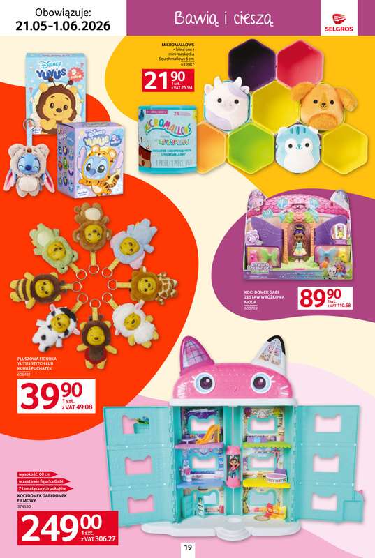 Selgros - gazetka promocyjna Katalog Dzień Dziecka od czwartku 21.05 do poniedziałku 01.06 - strona 19