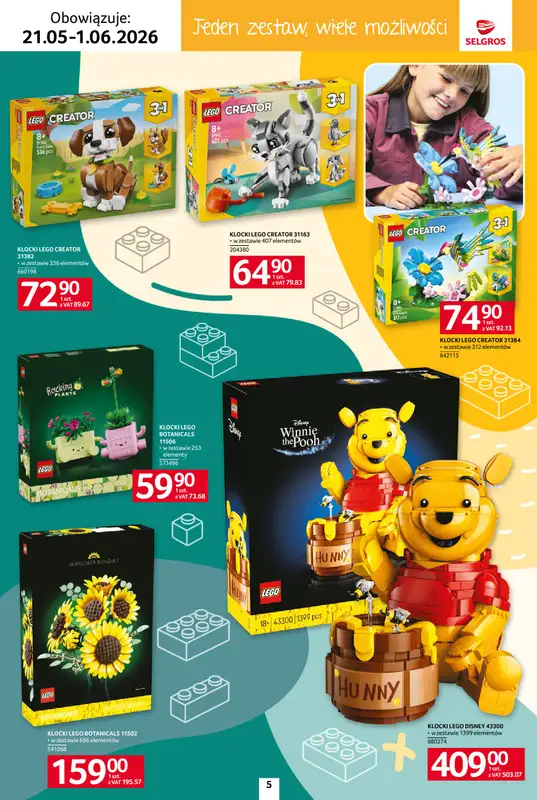 Selgros - gazetka promocyjna Katalog Dzień Dziecka od czwartku 21.05 do poniedziałku 01.06 - strona 5