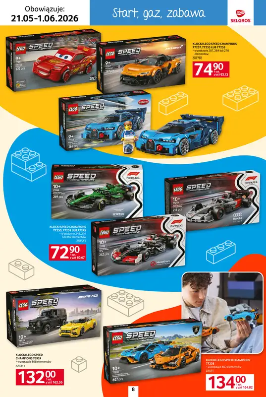 Selgros - gazetka promocyjna Katalog Dzień Dziecka od czwartku 21.05 do poniedziałku 01.06 - strona 8