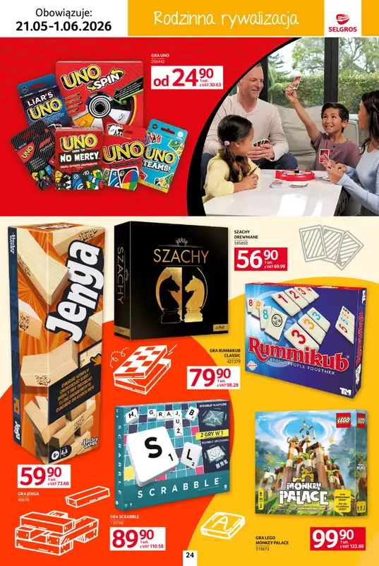 Selgros - gazetka promocyjna Katalog Dzień Dziecka od czwartku 21.05 do poniedziałku 01.06 - strona 24