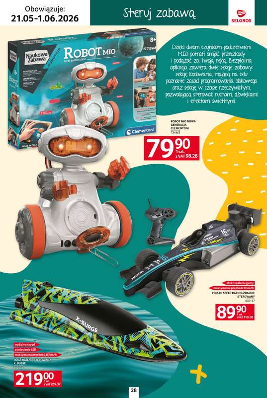 Selgros - gazetka promocyjna Katalog Dzień Dziecka od czwartku 21.05 do poniedziałku 01.06 - strona 28