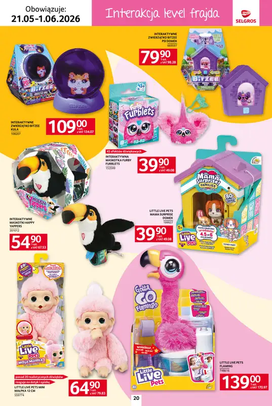 Selgros - gazetka promocyjna Katalog Dzień Dziecka od czwartku 21.05 do poniedziałku 01.06 - strona 20