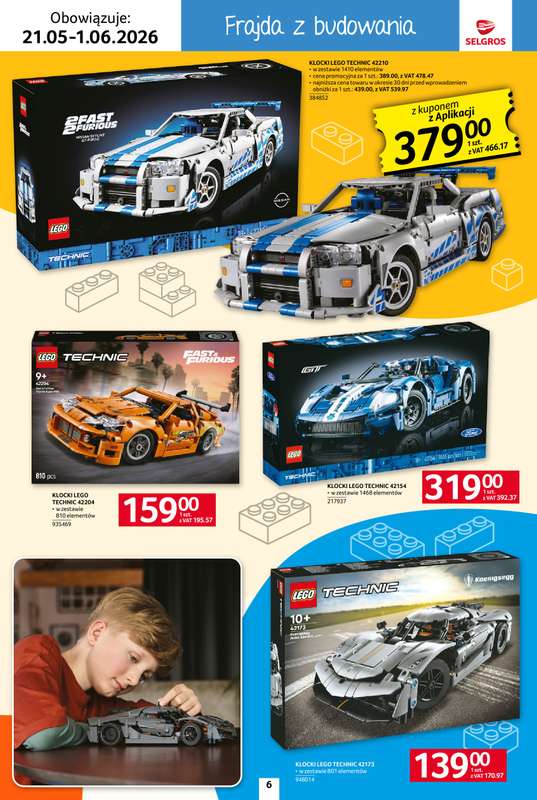 Selgros - gazetka promocyjna Katalog Dzień Dziecka od czwartku 21.05 do poniedziałku 01.06 - strona 6