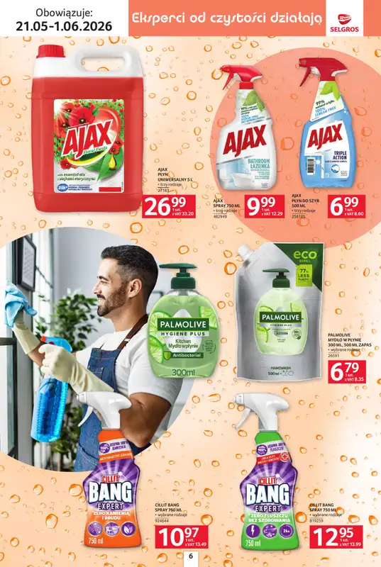 Selgros - gazetka promocyjna Katalog Sprzątanie od czwartku 21.05 do poniedziałku 01.06 - strona 6