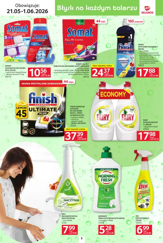 Selgros - gazetka promocyjna Katalog Sprzątanie od czwartku 21.05 do poniedziałku 01.06 - strona 5