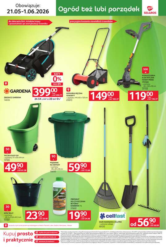 Selgros - gazetka promocyjna Katalog Sprzątanie od czwartku 21.05 do poniedziałku 01.06 - strona 18