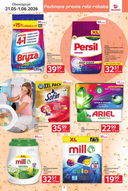 Selgros - gazetka promocyjna Katalog Sprzątanie od czwartku 21.05 do poniedziałku 01.06 - strona 2