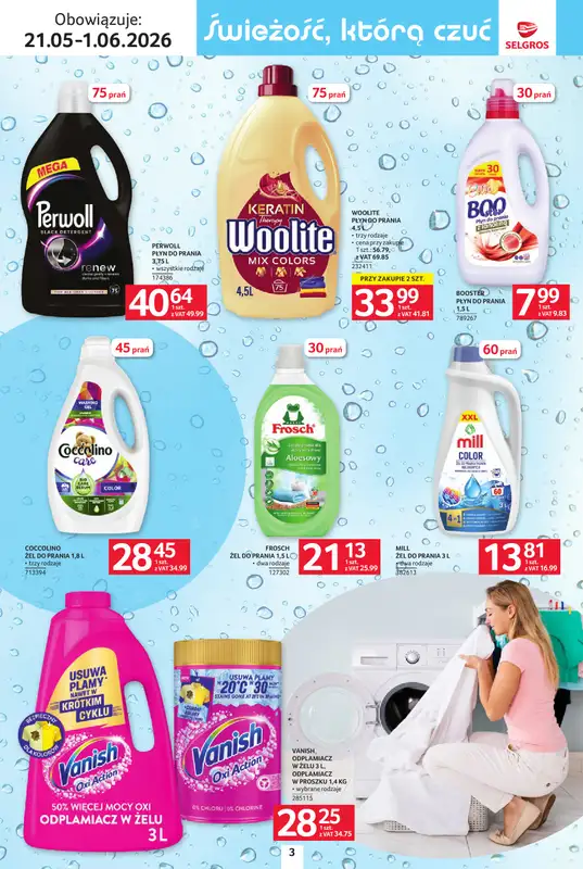 Selgros - gazetka promocyjna Katalog Sprzątanie od czwartku 21.05 do poniedziałku 01.06 - strona 3