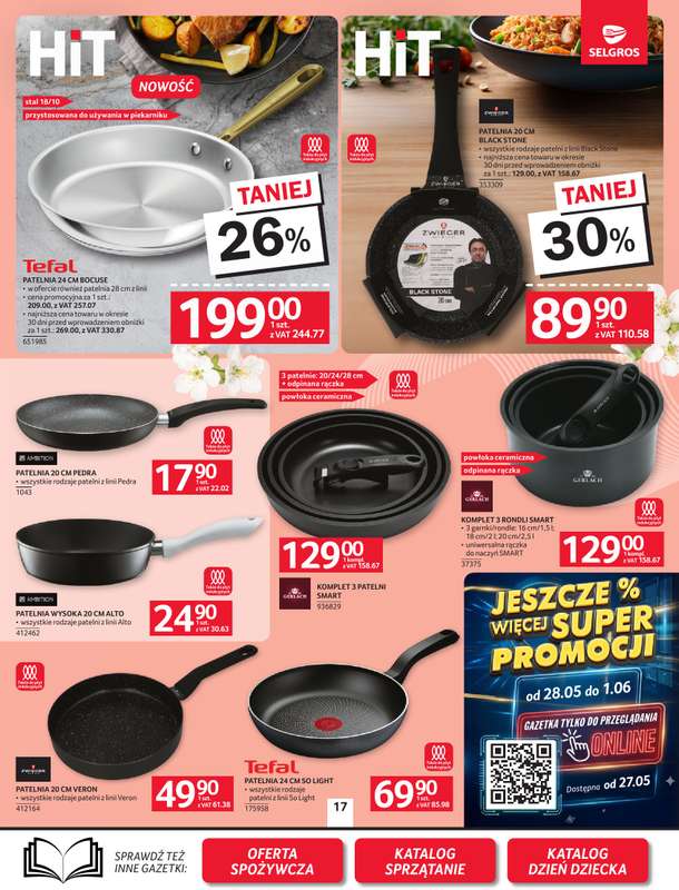 Selgros - gazetka promocyjna Oferta przemysłowa od czwartku 21.05 do poniedziałku 01.06 - strona 19