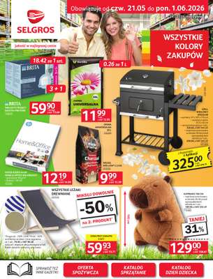 Selgros - gazetka promocyjna Oferta przemysłowa od czwartku 21.05 do poniedziałku 01.06