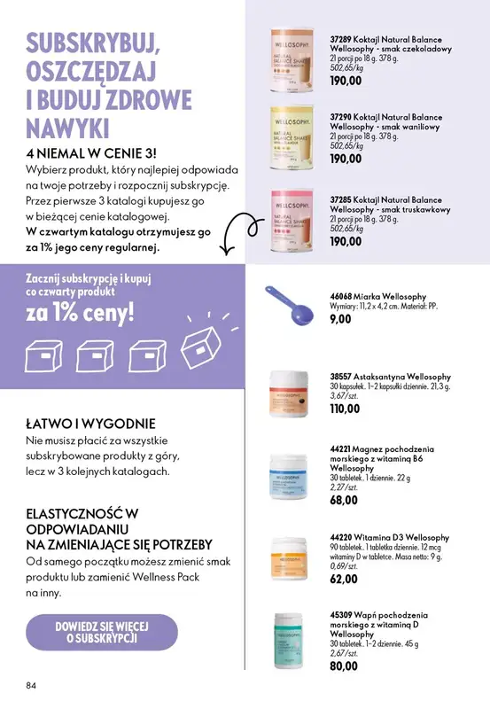 Oriflame - gazetka promocyjna Katalog 9/2026 od środy 17.06 do wtorku 07.07 - strona 84