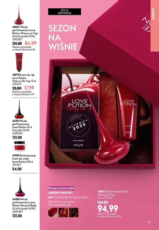 Oriflame - gazetka promocyjna Katalog 9/2026 od środy 17.06 do wtorku 07.07 - strona 39