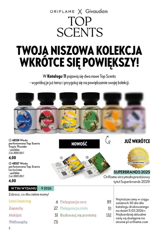 Oriflame - gazetka promocyjna Katalog 9/2026 od środy 17.06 do wtorku 07.07 - strona 2