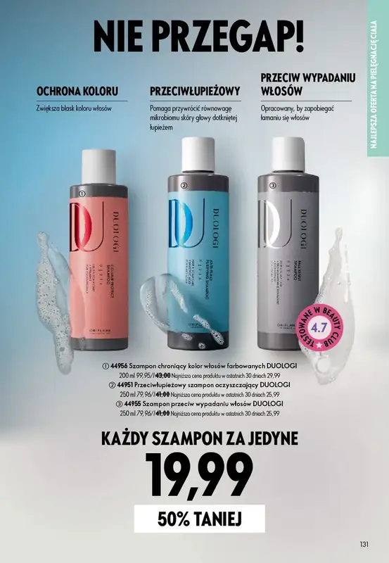 Oriflame - gazetka promocyjna Katalog 9/2026 od środy 17.06 do wtorku 07.07 - strona 131