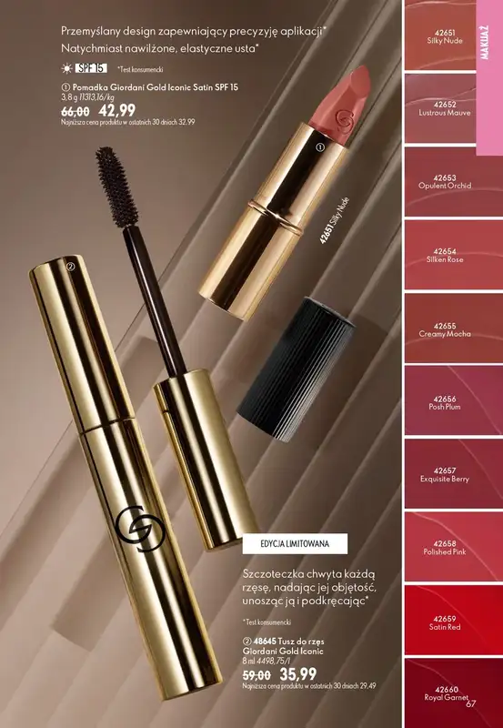 Oriflame - gazetka promocyjna Katalog 9/2026 od środy 17.06 do wtorku 07.07 - strona 67