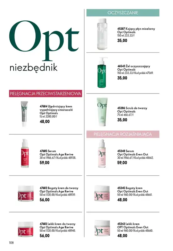 Oriflame - gazetka promocyjna Katalog 9/2026 od środy 17.06 do wtorku 07.07 - strona 108