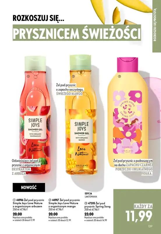 Oriflame - gazetka promocyjna Katalog 9/2026 od środy 17.06 do wtorku 07.07 - strona 139