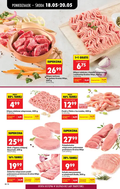 Biedronka - gazetka promocyjna Od poniedziałku od poniedziałku 18.05 do soboty 23.05 - strona 34