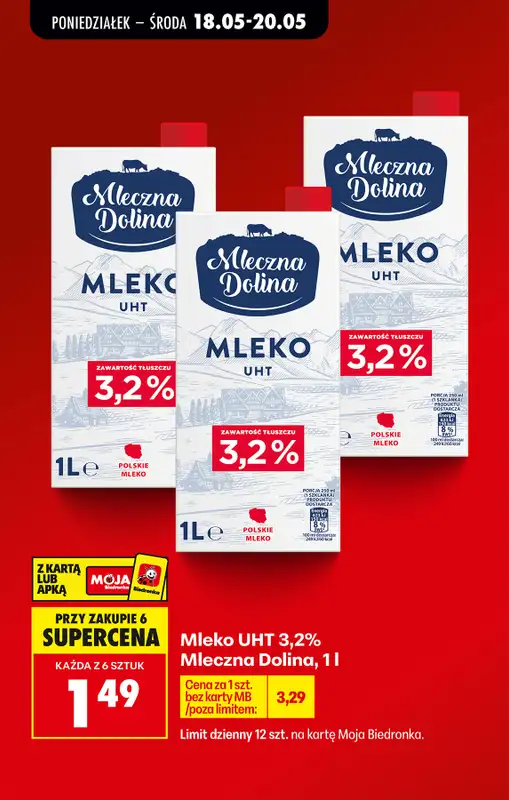 Biedronka - gazetka promocyjna Od poniedziałku   - strona 2