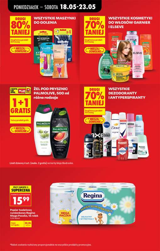 Biedronka - gazetka promocyjna Od poniedziałku od poniedziałku 18.05 do soboty 23.05 - strona 15