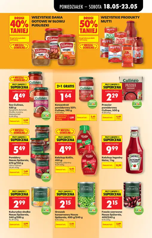 Biedronka - gazetka promocyjna Od poniedziałku od poniedziałku 18.05 do soboty 23.05 - strona 57